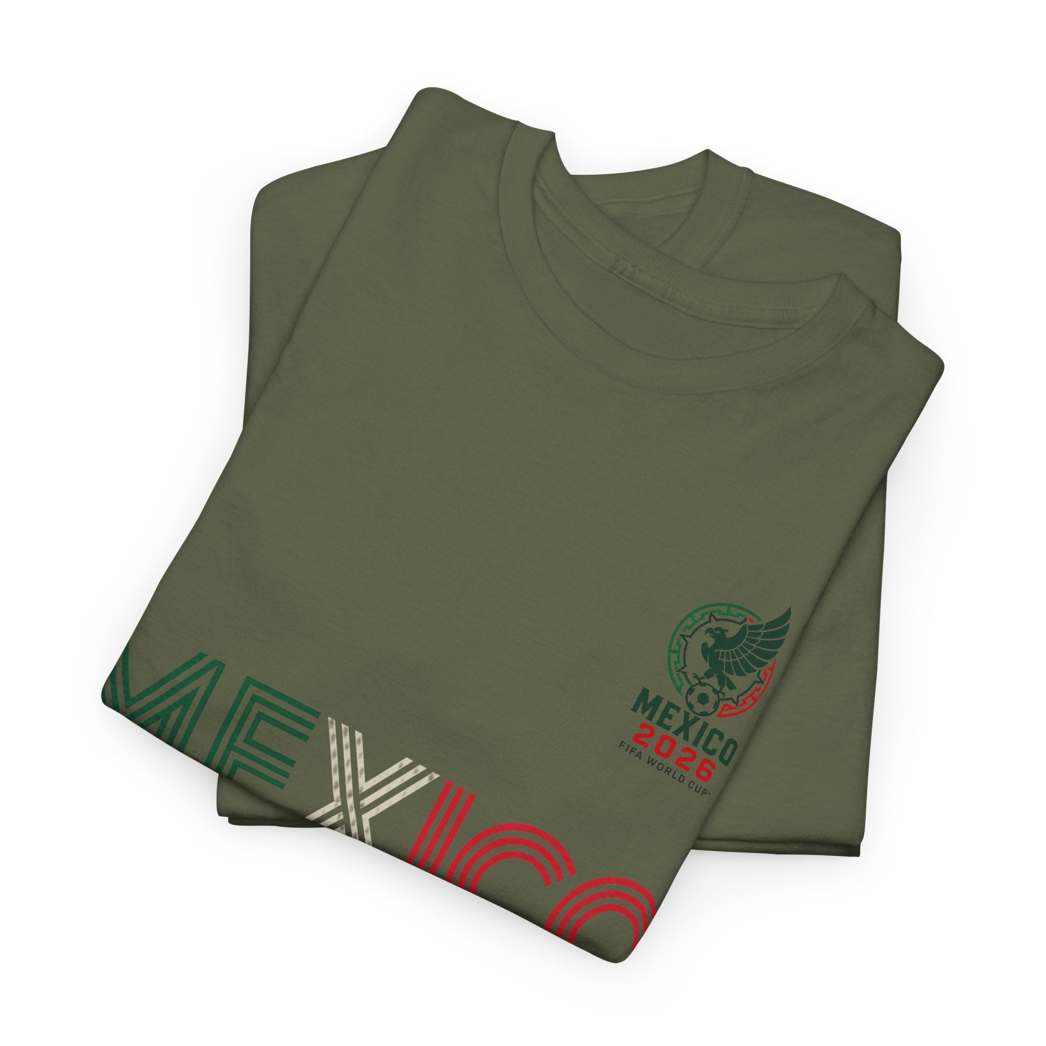 Unisex Heavy Cotton Tee Mexico Y  Si Si