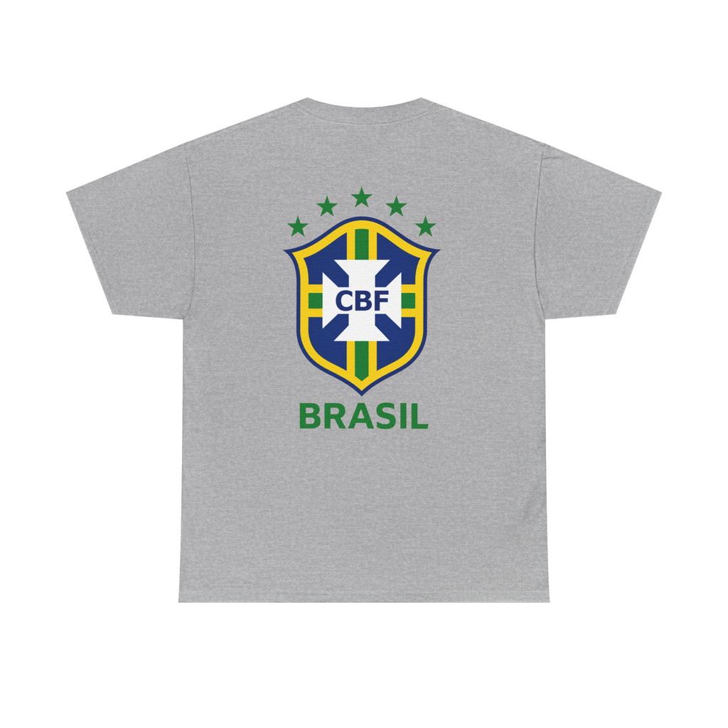 Unisex Brasil Logo Heavy Cotton Tee