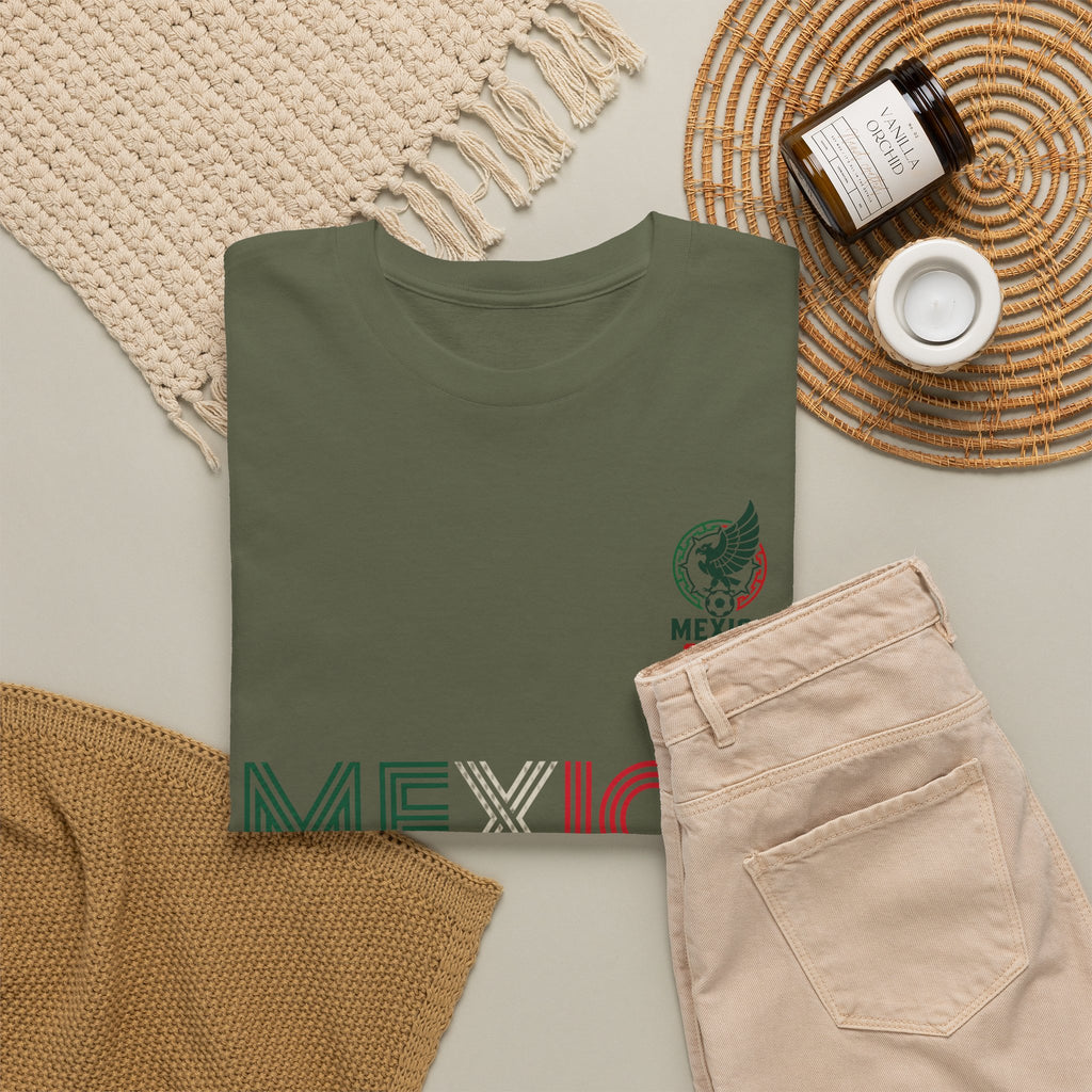 Unisex Heavy Cotton Tee Mexico Y  Si Si