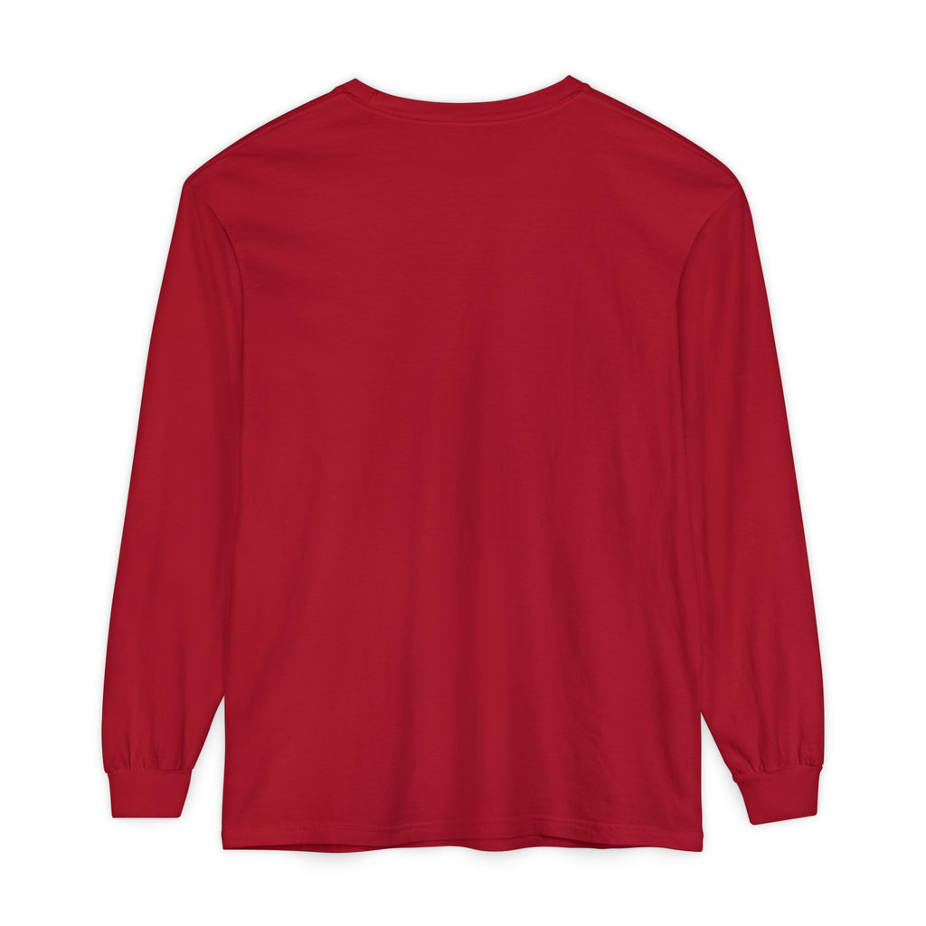 Unisex Garment-dyed Long Sleeve T-Shirt Love Like Jesus