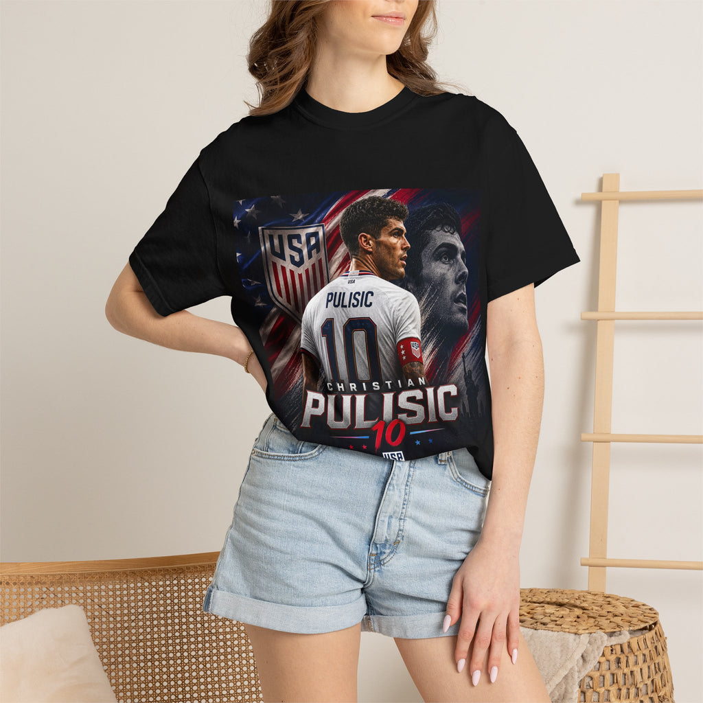 Unisex Christian Pulisic Garment-Dyed T-shirt