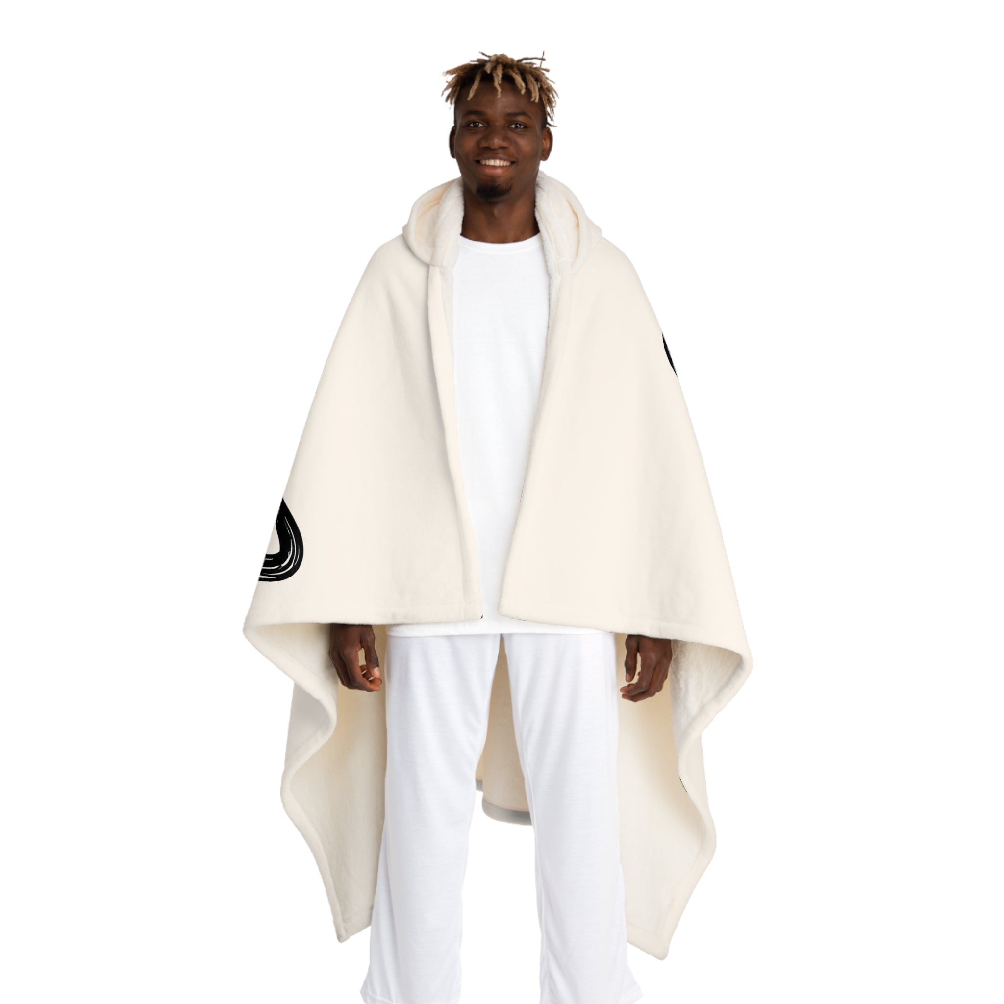 Hooded Sherpa Fleece Blanket Love Like Jesus