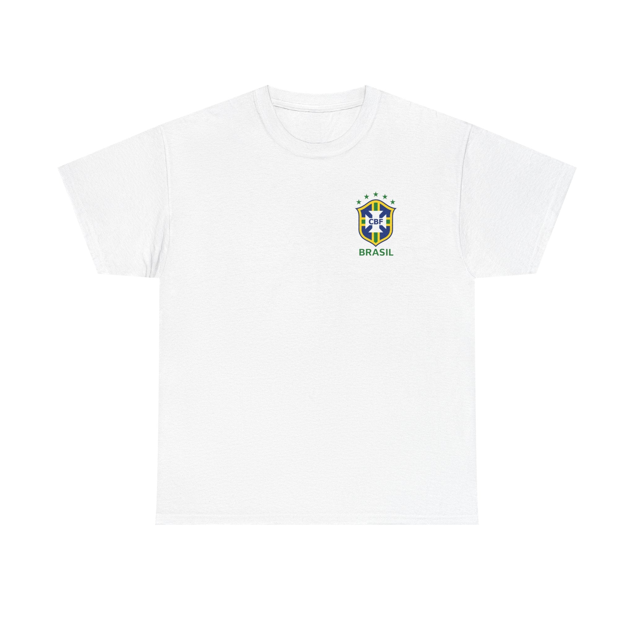 Unisex Brasil Logo Heavy Cotton Tee