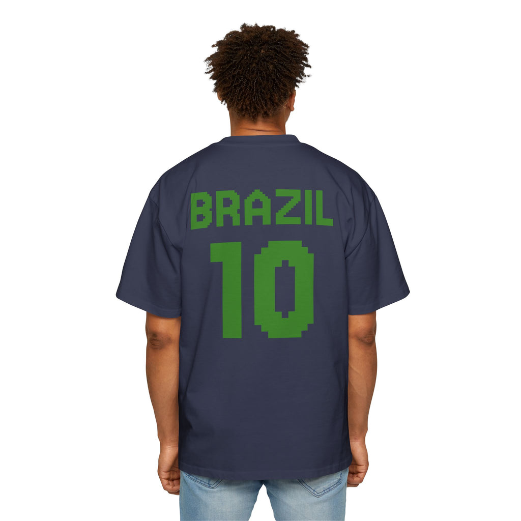 Brazil Soccer Tee — Joga Bonito Graphic Football T‑Shirt