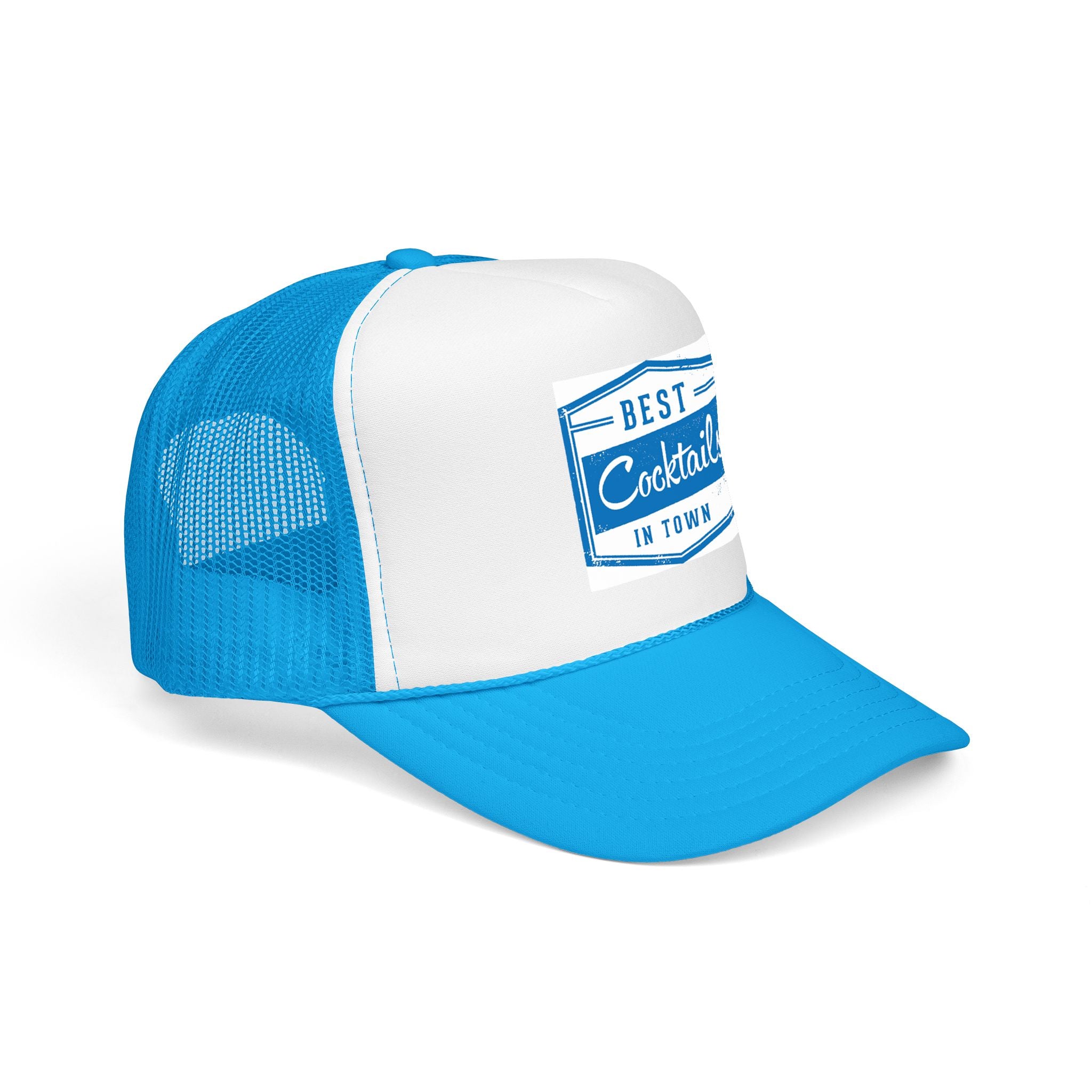 Best Cocktails Trucker Hat — 'Best Cocktails in Town' Foam Mesh Cap