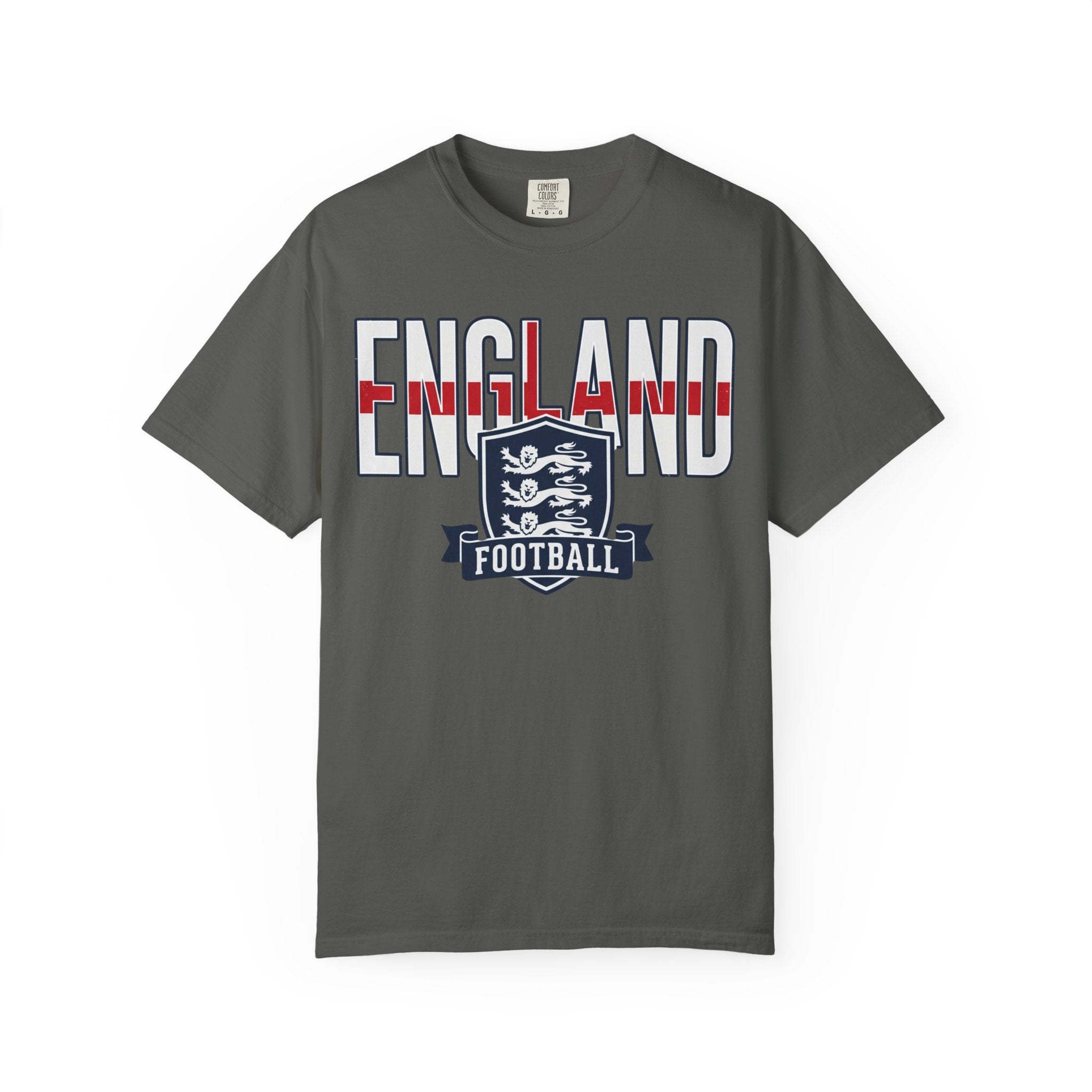 Unisex England Football / Soccer Garment-Dyed T-shirt