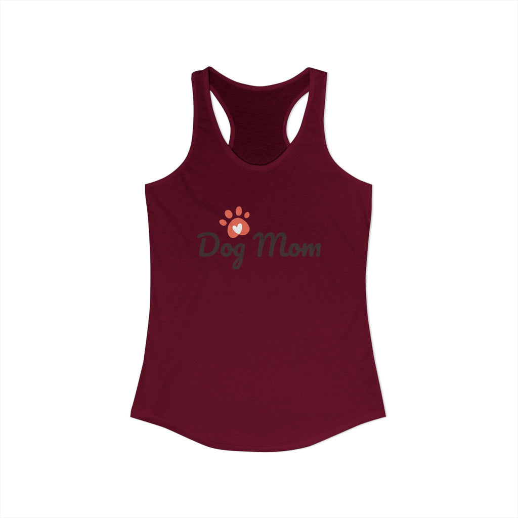 Women's Dog Mom Ideal Racerback Tank