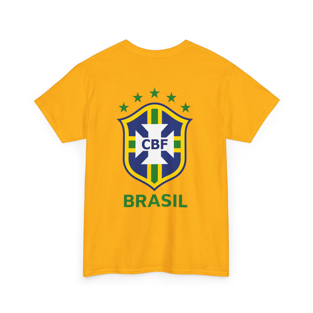 Unisex Brasil Logo Heavy Cotton Tee