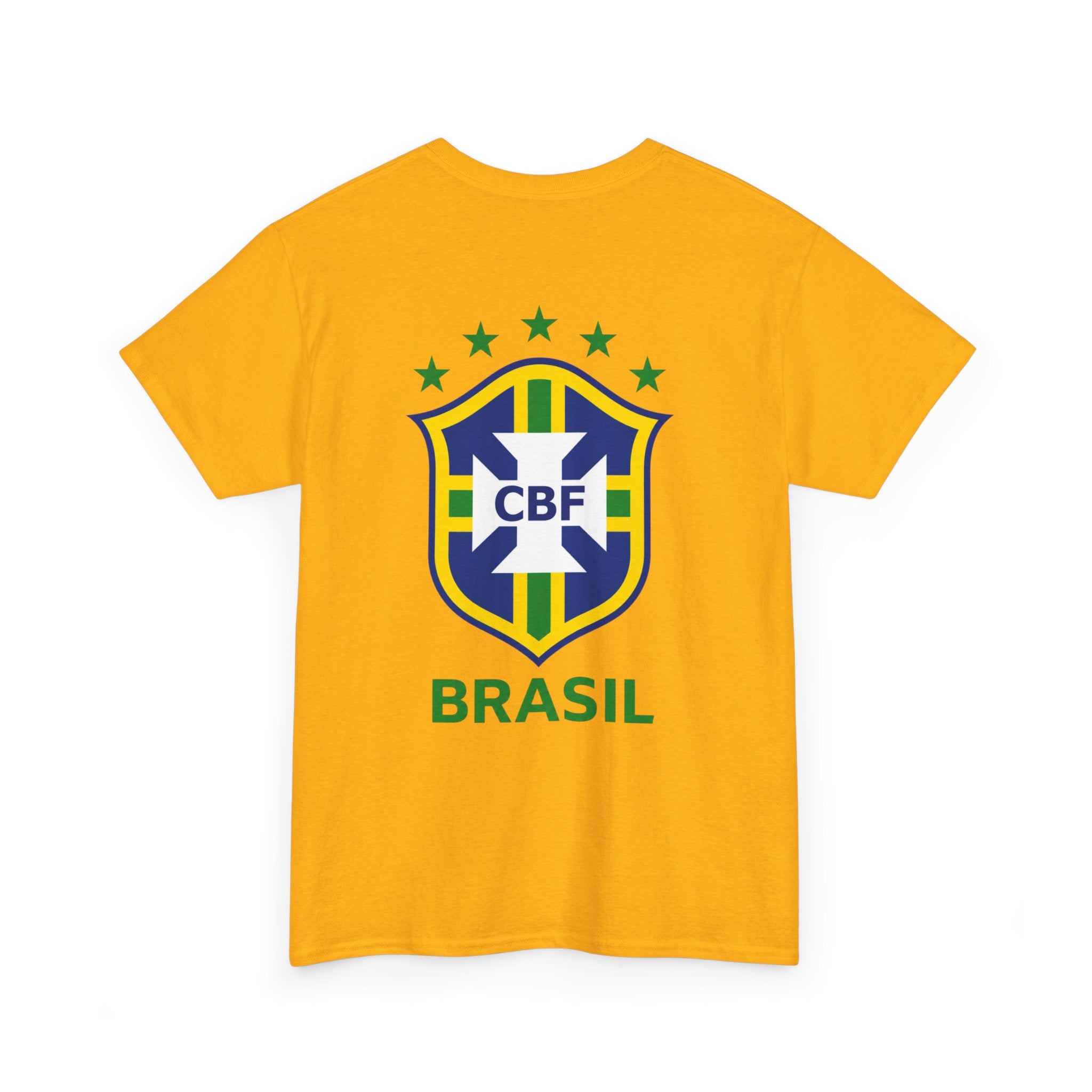 Unisex Brasil Logo Heavy Cotton Tee