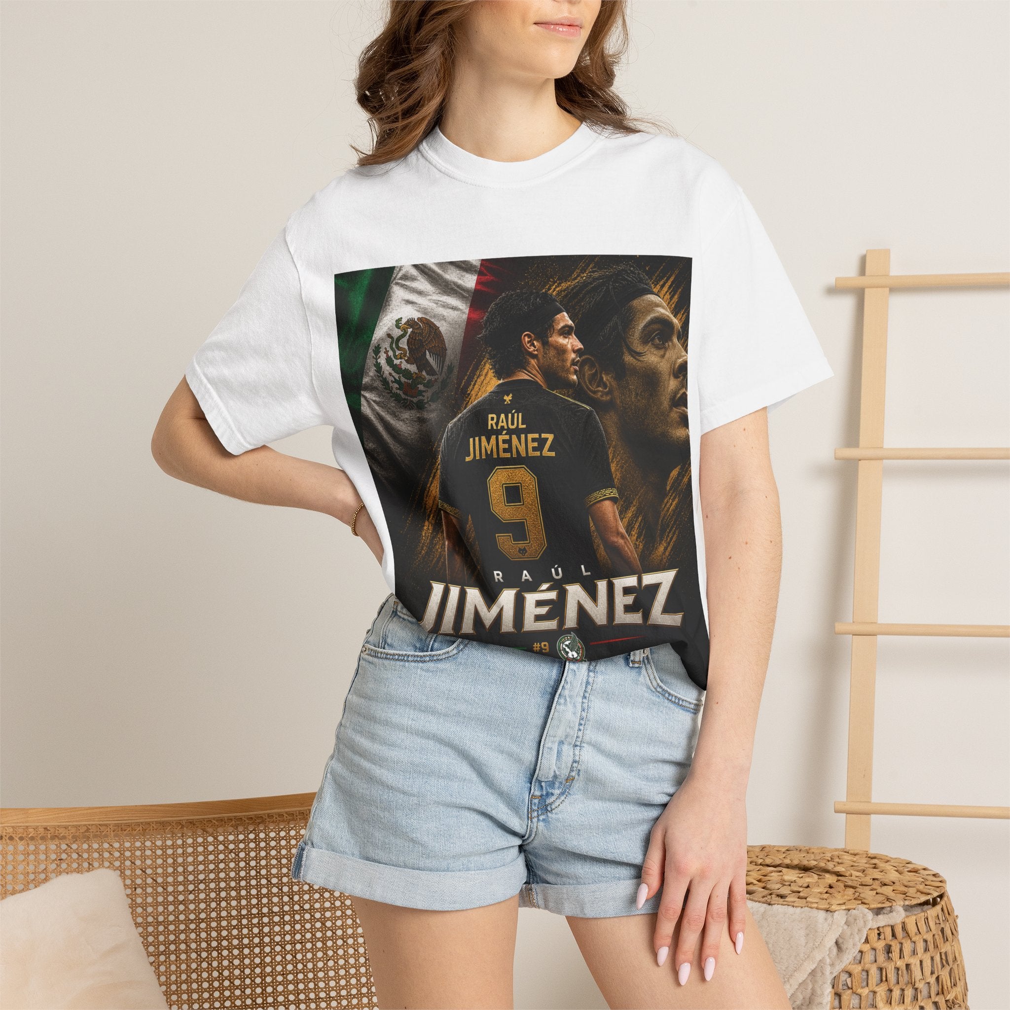 Unisex Raul Jimenez MX Garment-Dyed T-shirt