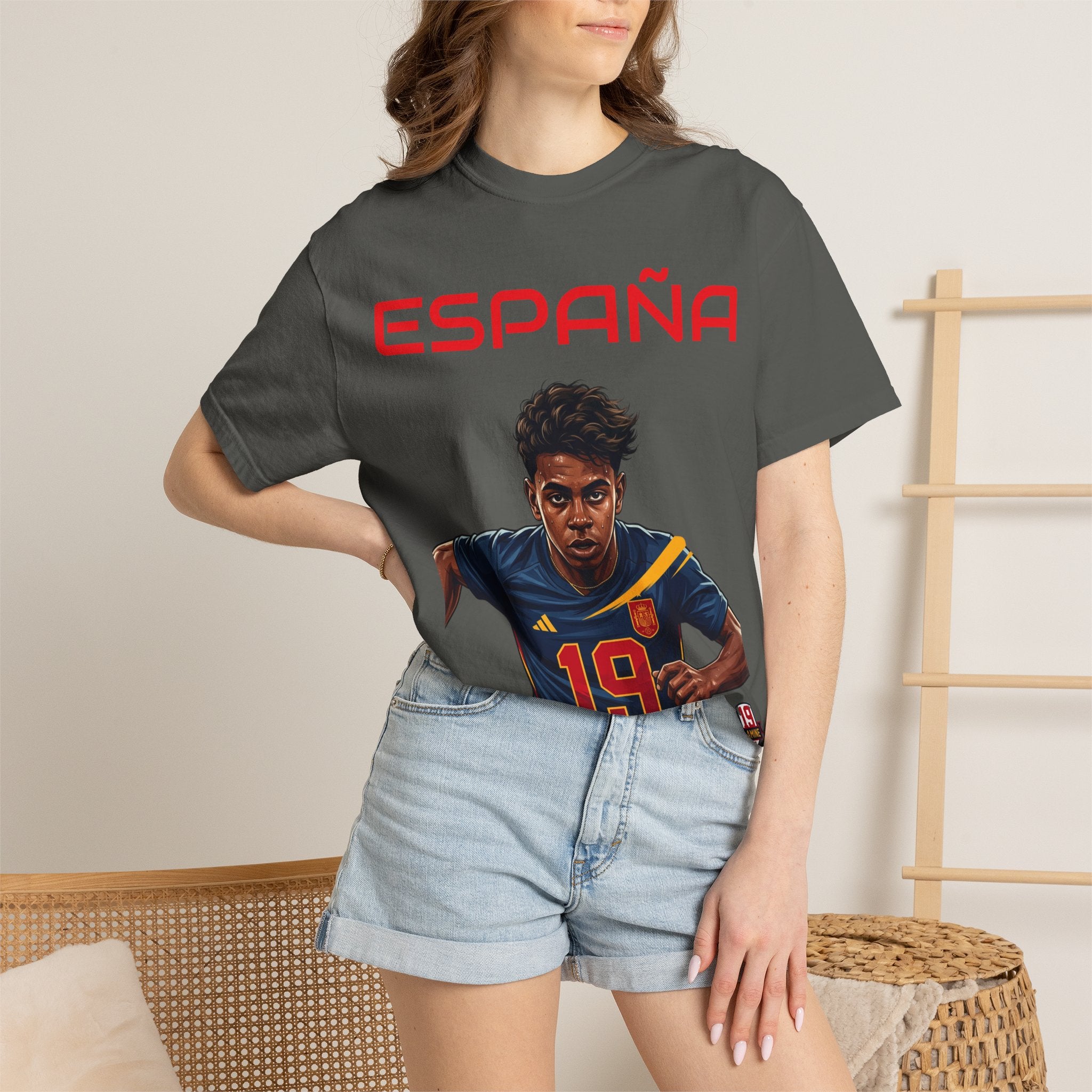 Unisex Lamine Yamal Garment-Dyed T-shirt