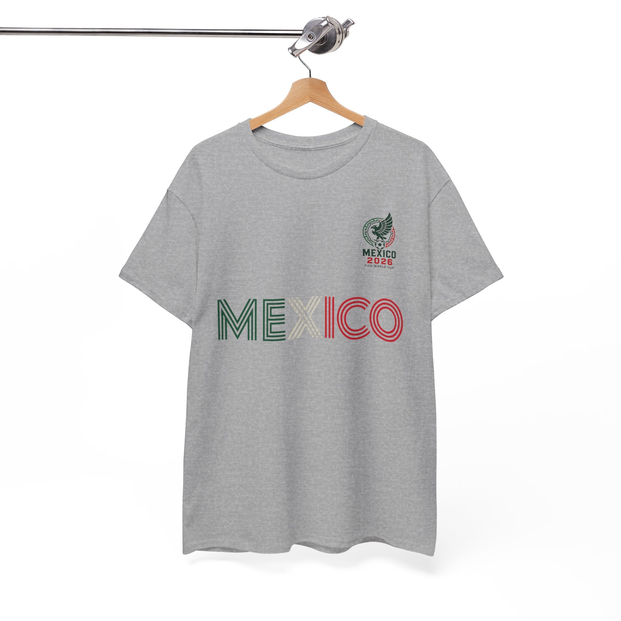 Unisex Heavy Cotton Tee Mexico Y  Si Si