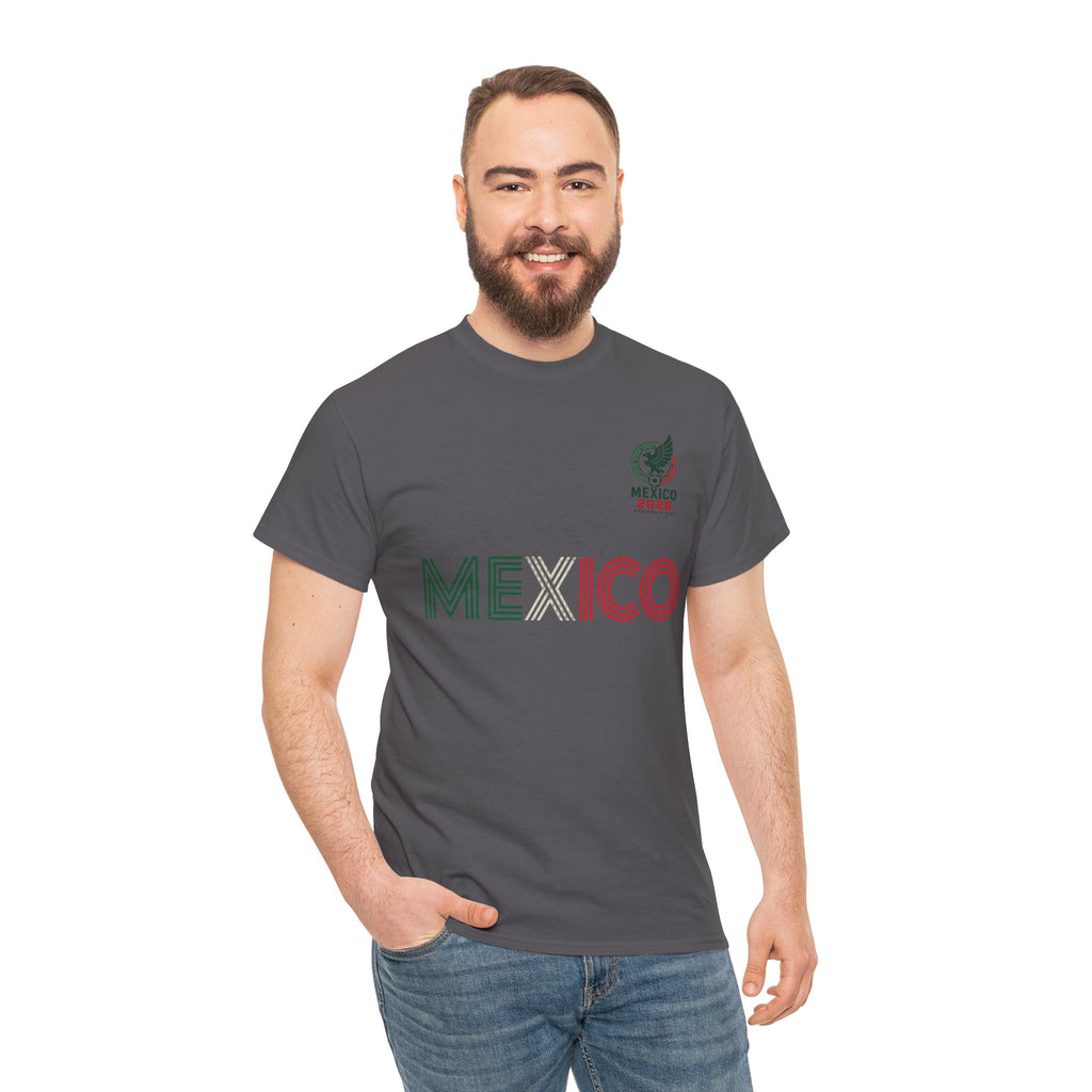 Unisex Heavy Cotton Tee Mexico Y  Si Si