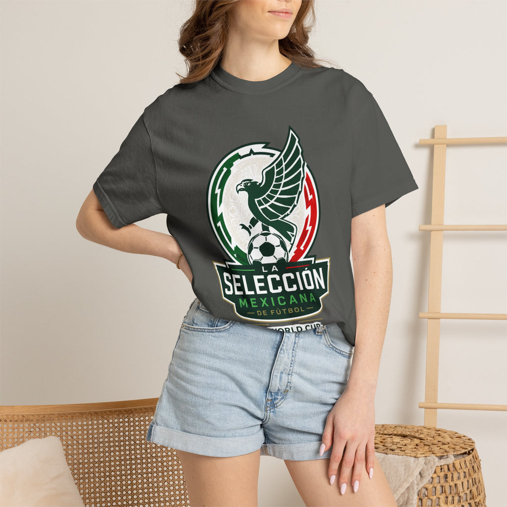 Unisex Mexico Soccer Garment-Dyed T-shirt