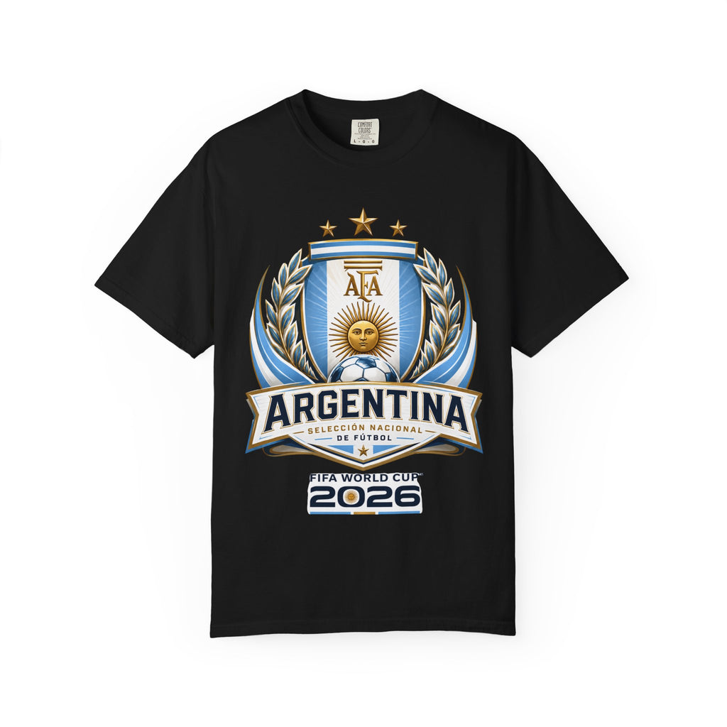 Unisex Argentina Futbol Garment-Dyed T-shirt